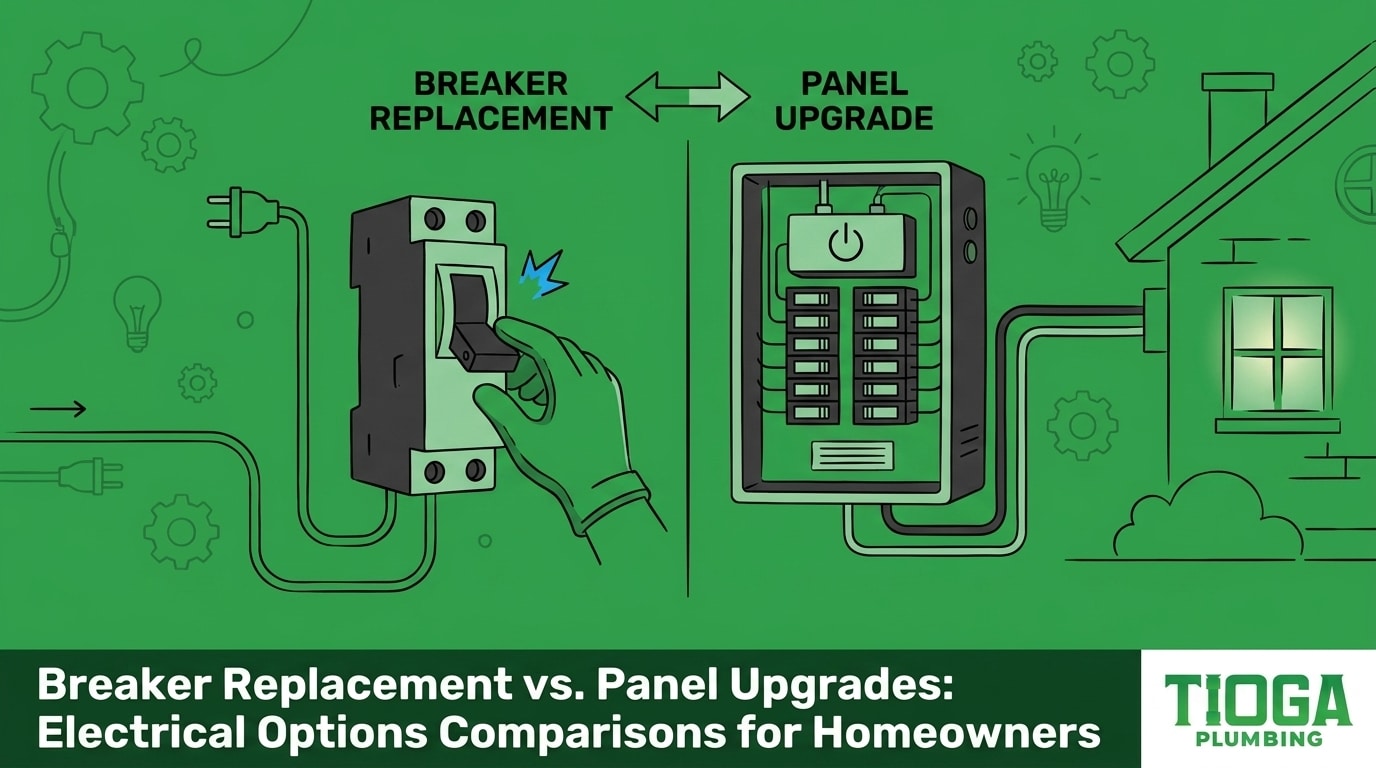 Breaker Replacement vs. Panel Upgrades: Electrical Options Comparisons for Homeowners — featured image