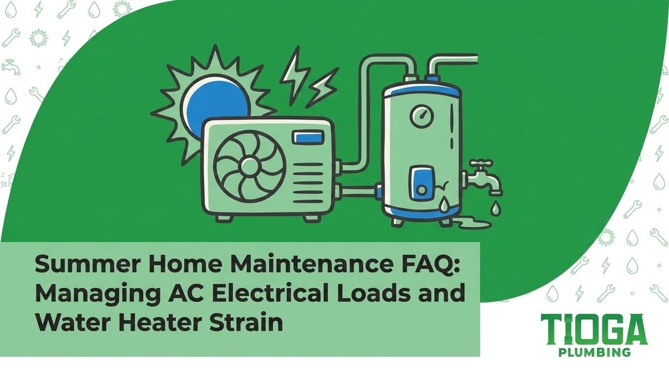 Summer Home Maintenance FAQ: Managing AC Electrical Loads and Water Heater Strain — featured image