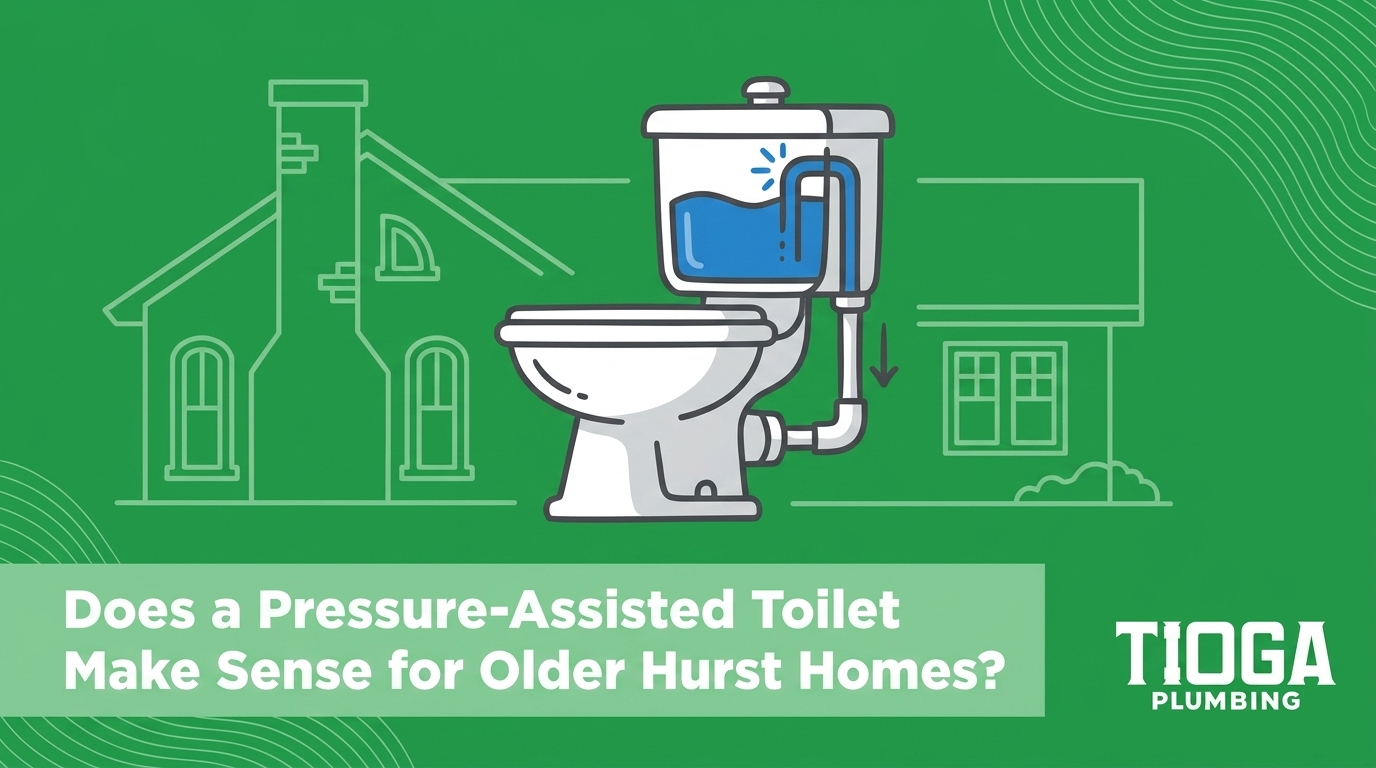 Does a Pressure-Assisted Toilet Make Sense for Older Hurst Homes? — featured image